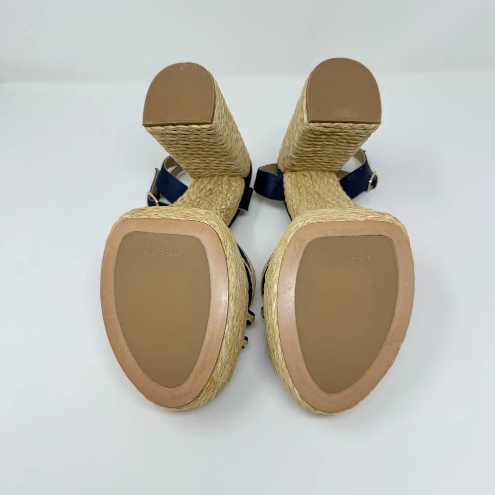 New Paloma Barcelo Mehla Ankle Strap Platform Sandal Sz 41